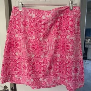 Pink A-Line Mini Skirt for Casual Resort Wear